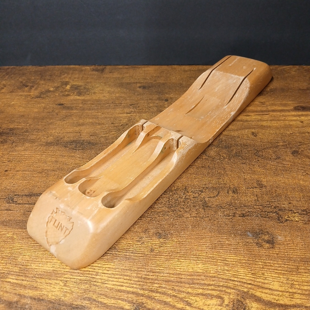 Vintage Flint 17" Host Table Knife Block, Ekco Products Co, Made in USA